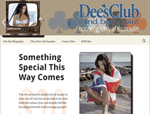 Tablet Screenshot of deesclub.com